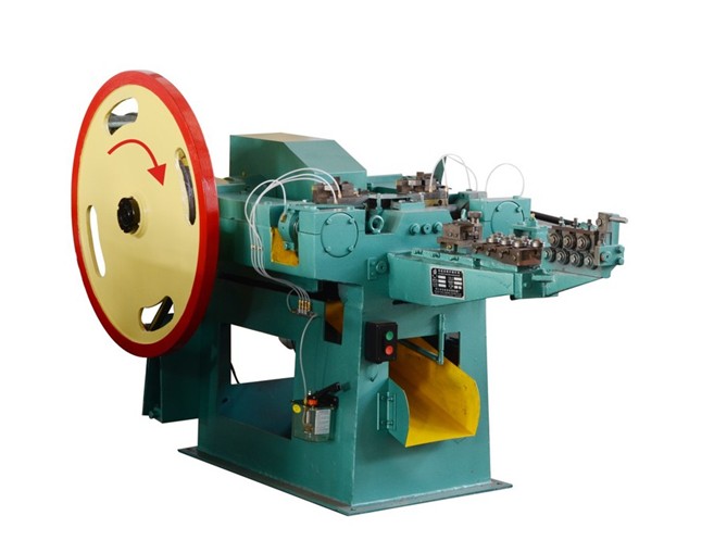 廢舊鋼筋全自動制釘機