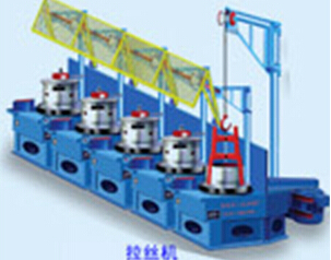 滑輪式連續拉絲機